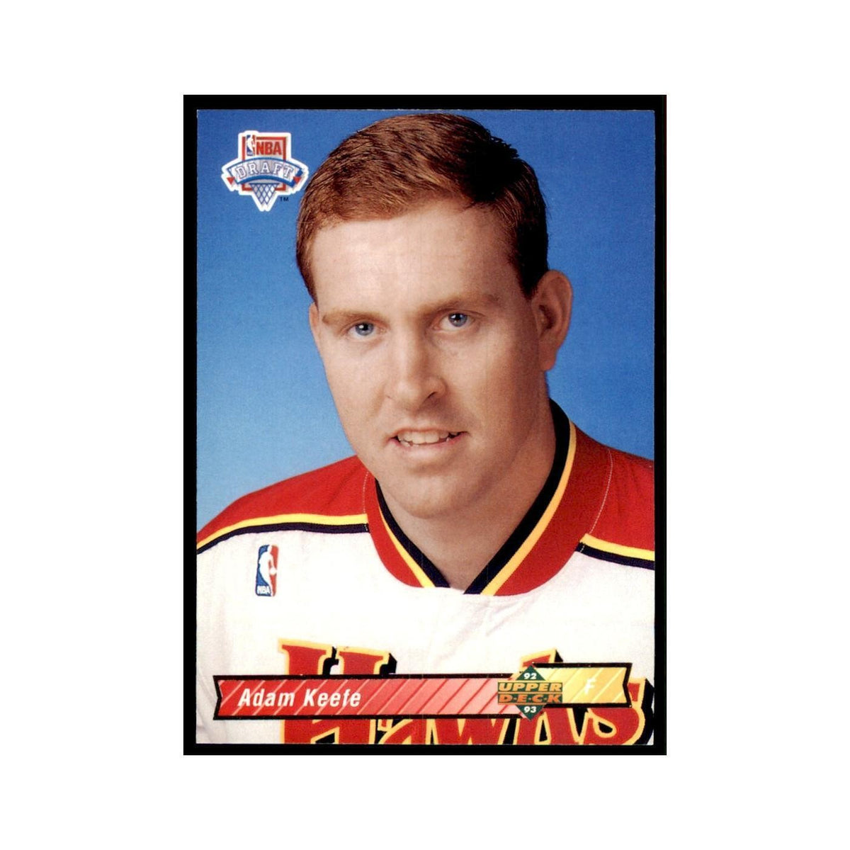 1992 Upper Deck Adam Keefe Basketball Cards #6