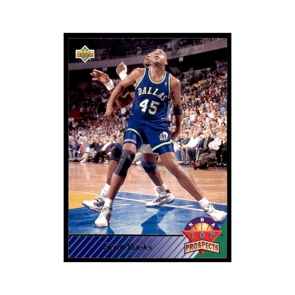 1992 Upper Deck Sean Rooks Basketball Cards #459