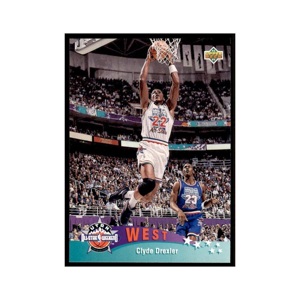 1992 Upper Deck Clyde Drexler Basketball Cards #438