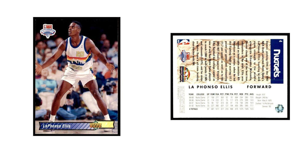 1992 Upper Deck LaPhonso Ellis Basketball Cards #4