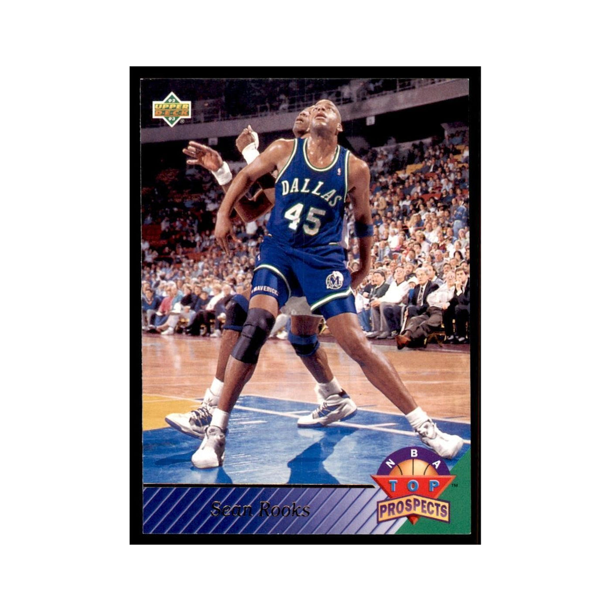 1992 Upper Deck Sean Rooks Basketball Cards #459