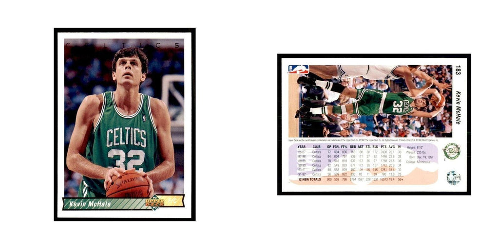 1992 Upper Deck Kevin McHale Basketball Cards #183