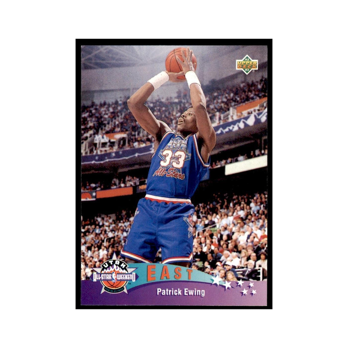 1992 Upper Deck Patrick Ewing Basketball Cards #429