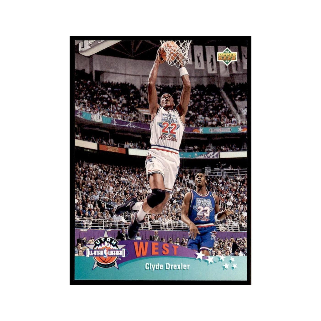 1992 Upper Deck Clyde Drexler Basketball Cards #438