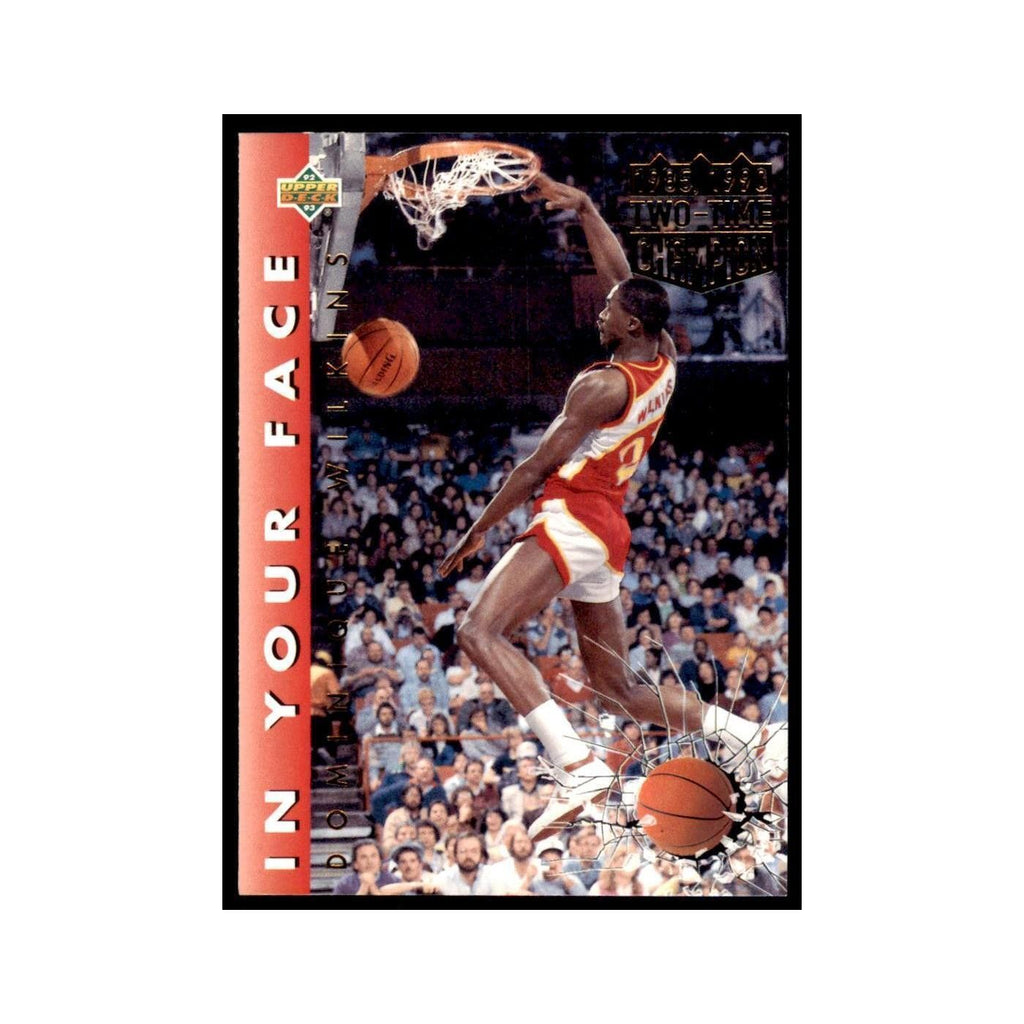 1992 Upper Deck Dominique Wilkins Basketball Cards #454
