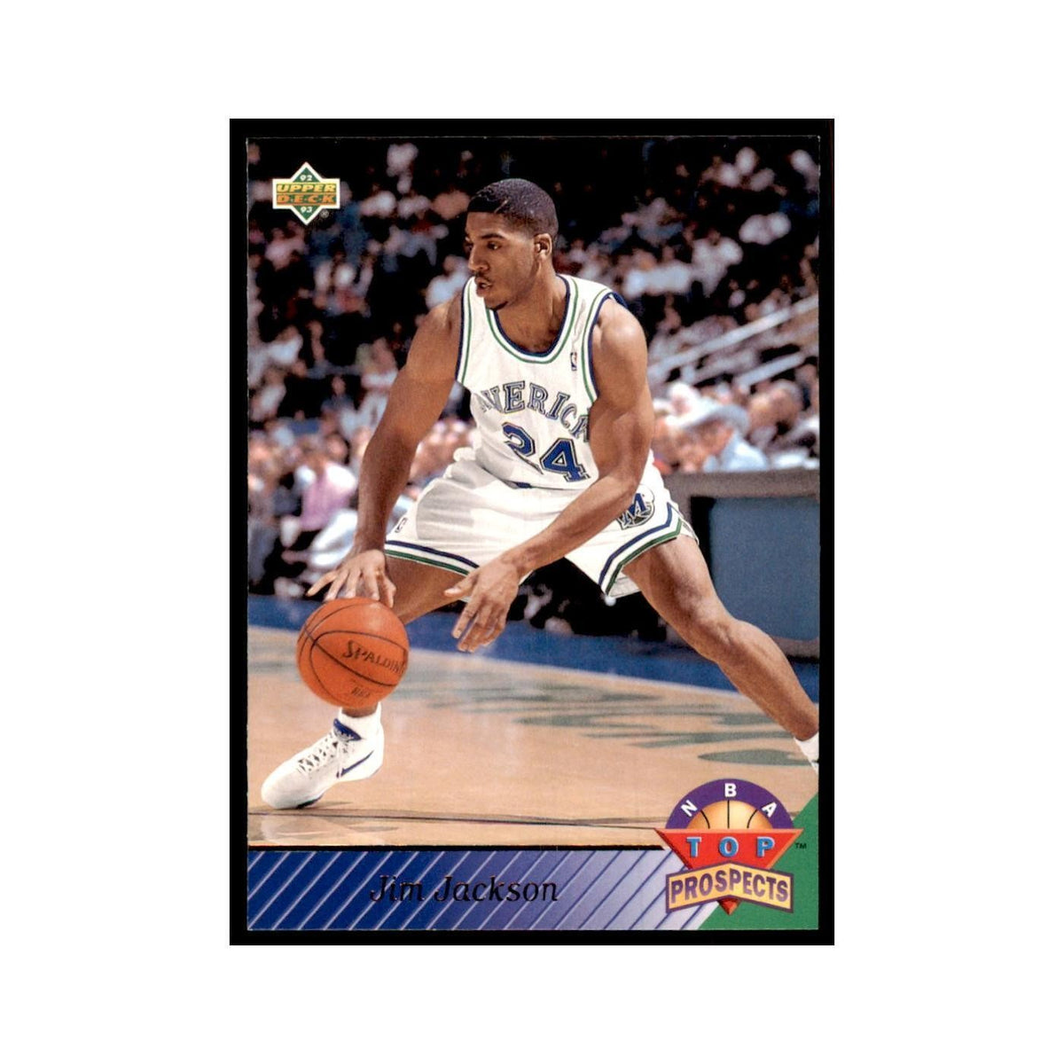 1992 Upper Deck Jim Jackson Basketball Cards #458