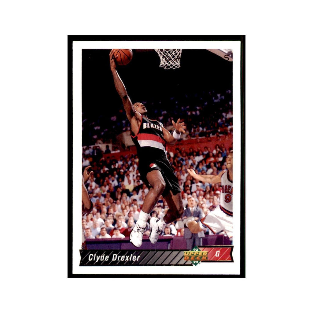 1992 Upper Deck Clyde Drexler Basketball Cards #132