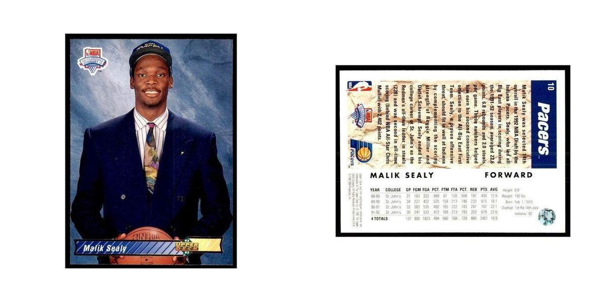 1992 Upper Deck Malik Sealy Basketball Cards #10