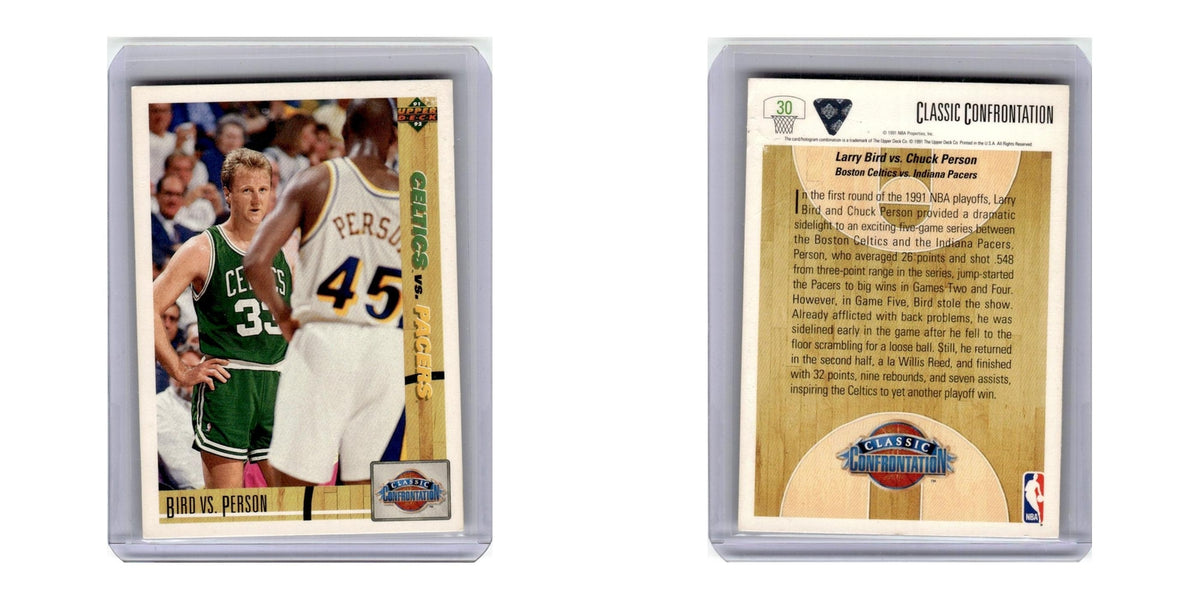1991 Upper Deck Bird vs. Person Boston Celtics/Indiana Pacers #30