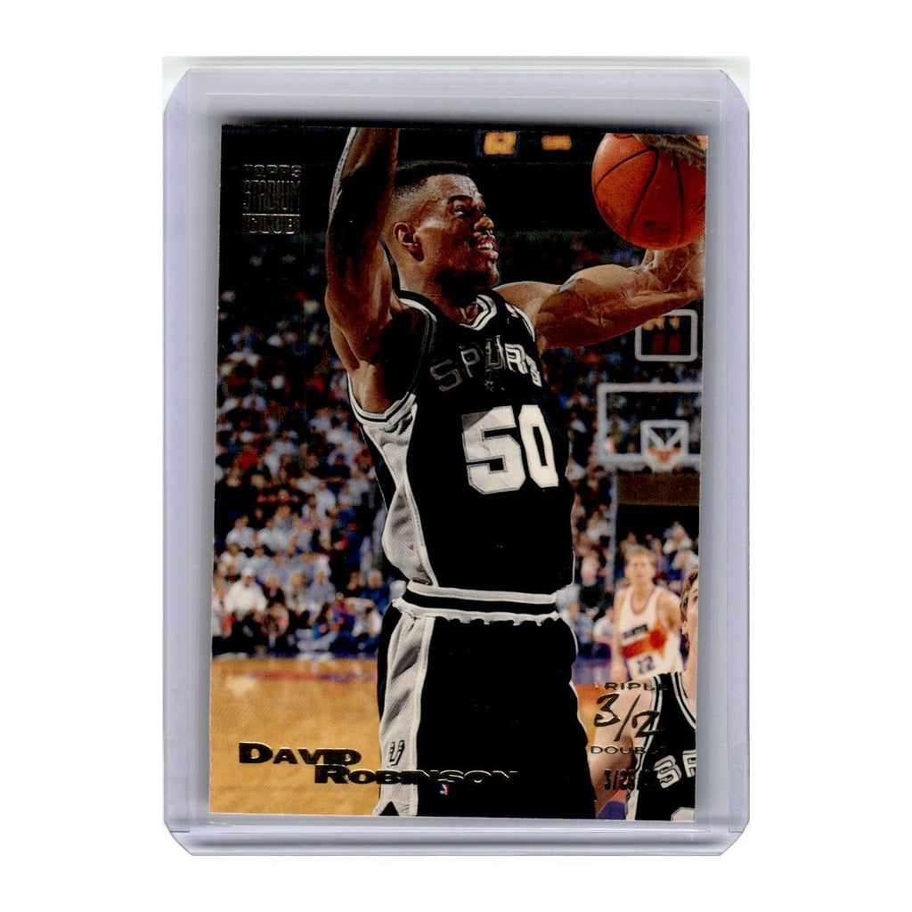 1993 Topps Stadium Club David Robinson Spurs #10
