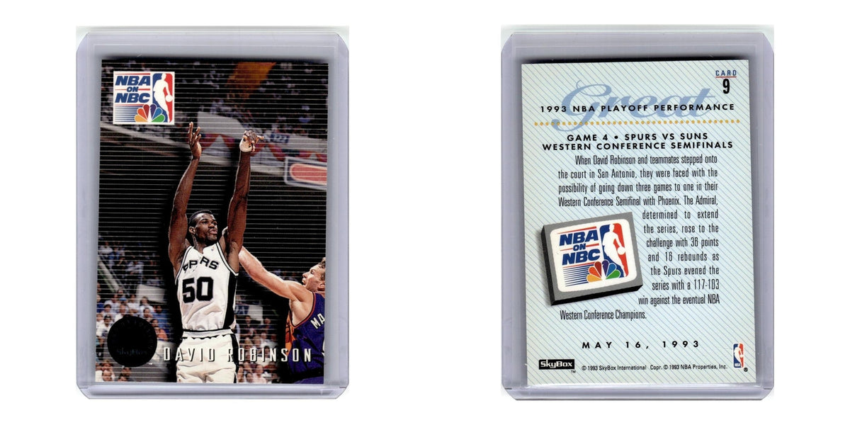 1993 SkyBox Premium David Robinson Spurs #9