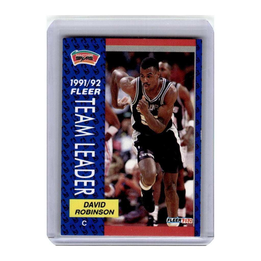 1991 Fleer David Robinson Spurs #395