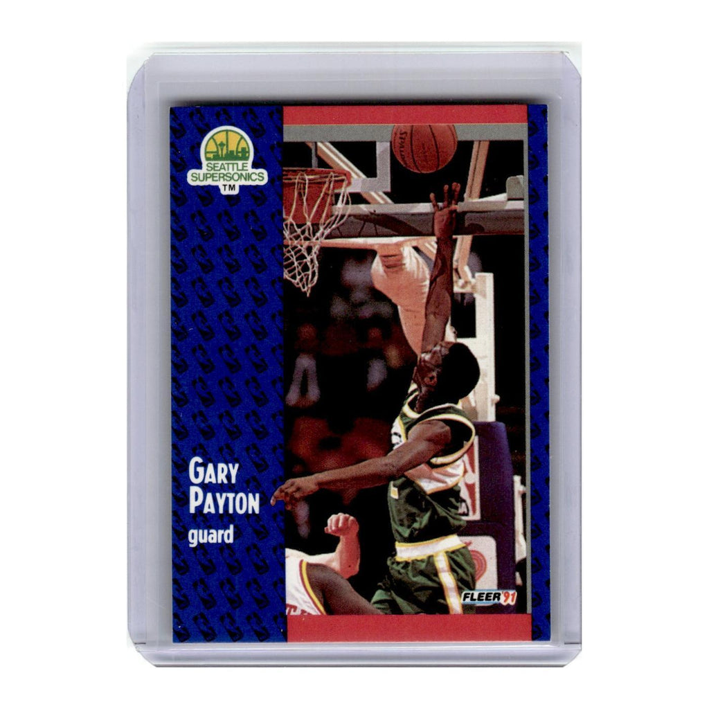 1991 Fleer Gary Payton Seattle SuperSonics #194