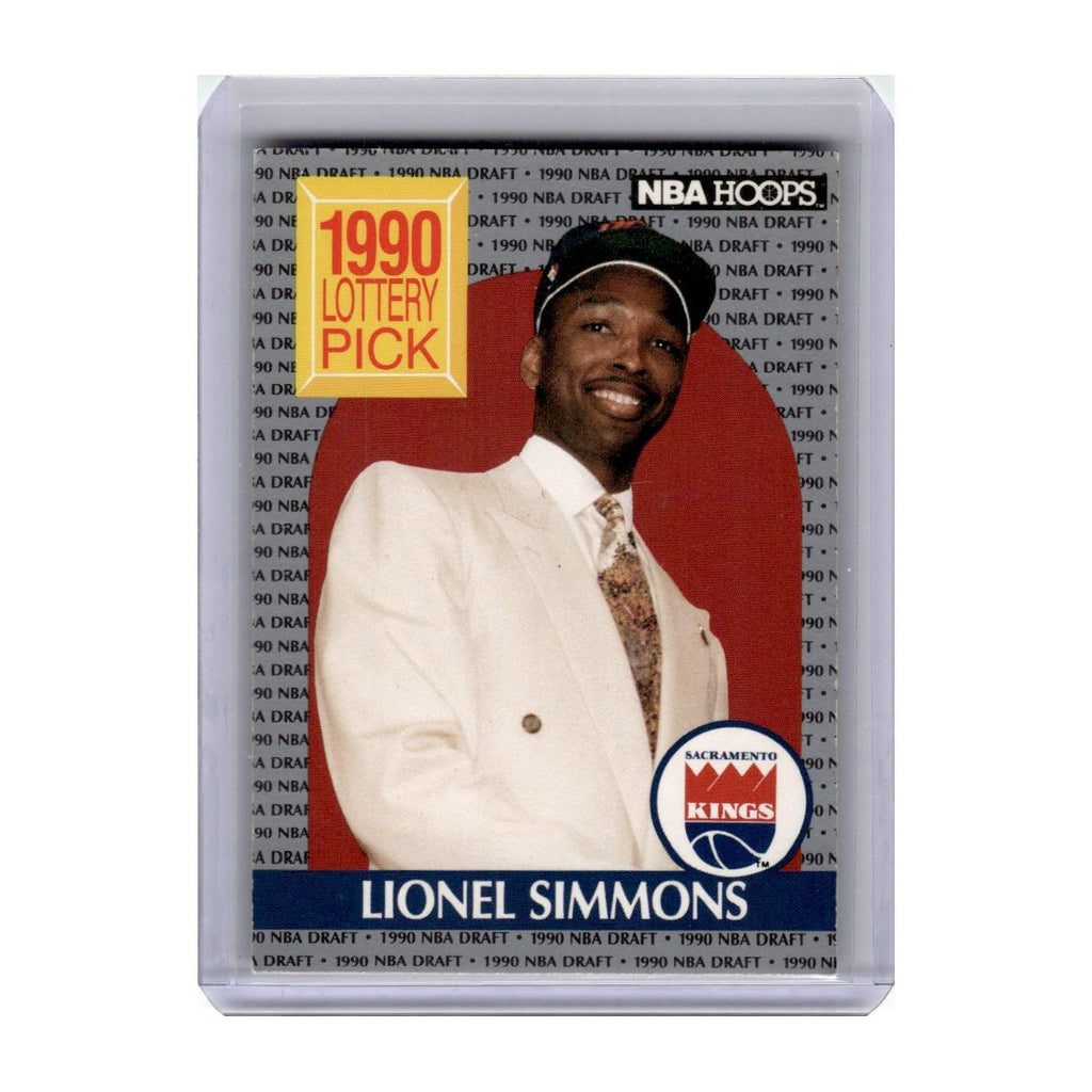 1990 Hoops Lionel Simmons RC Kings #396