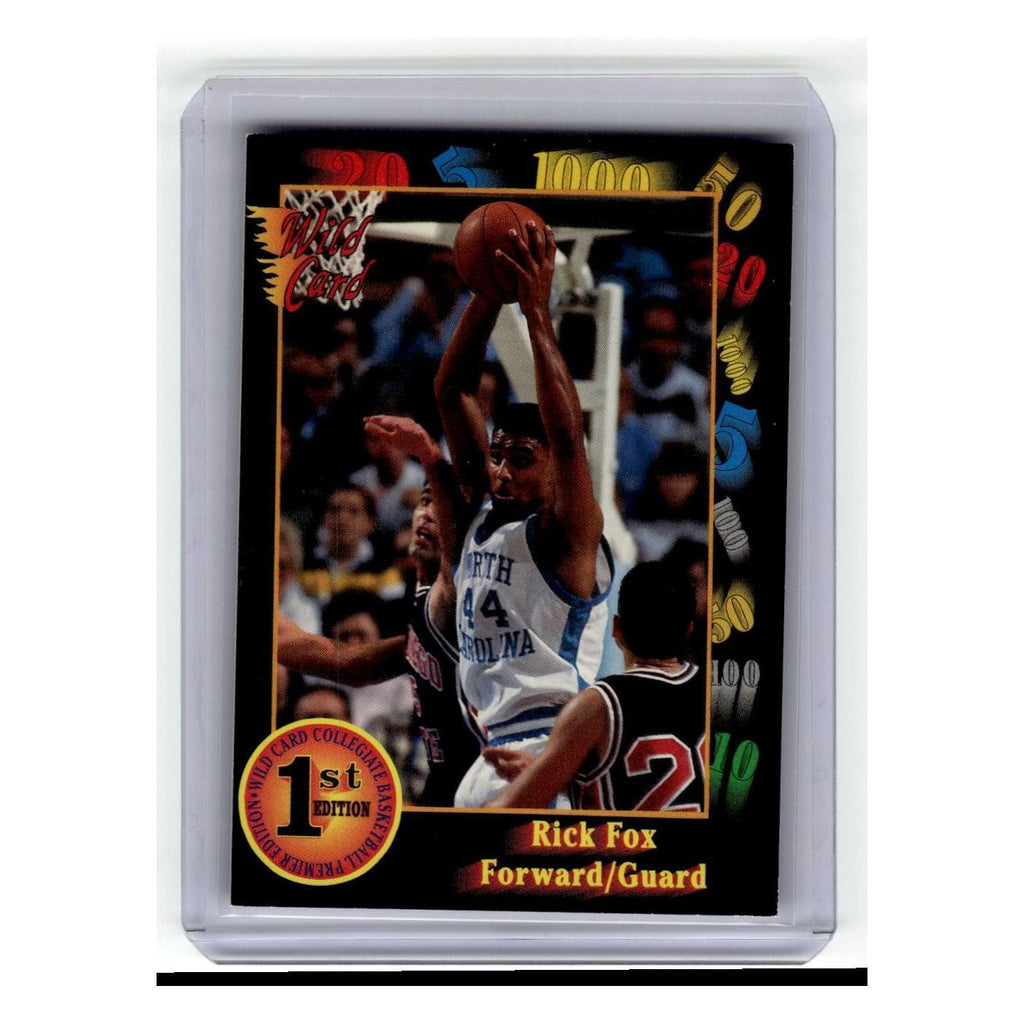 1991 Wild Card Rick Fox North Carolina Tar Heels #19