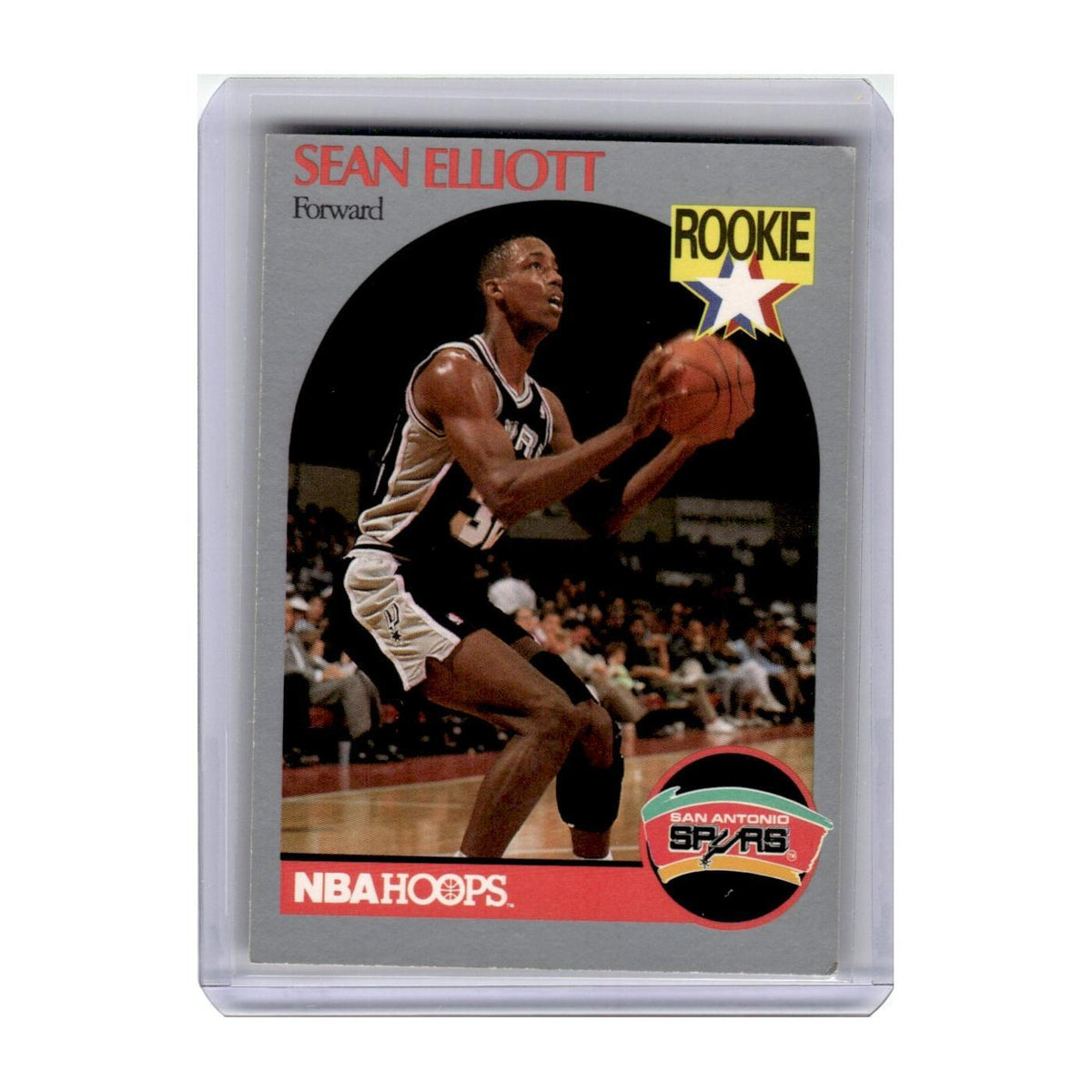 1990 Hoops Sean Elliott RC Spurs #267