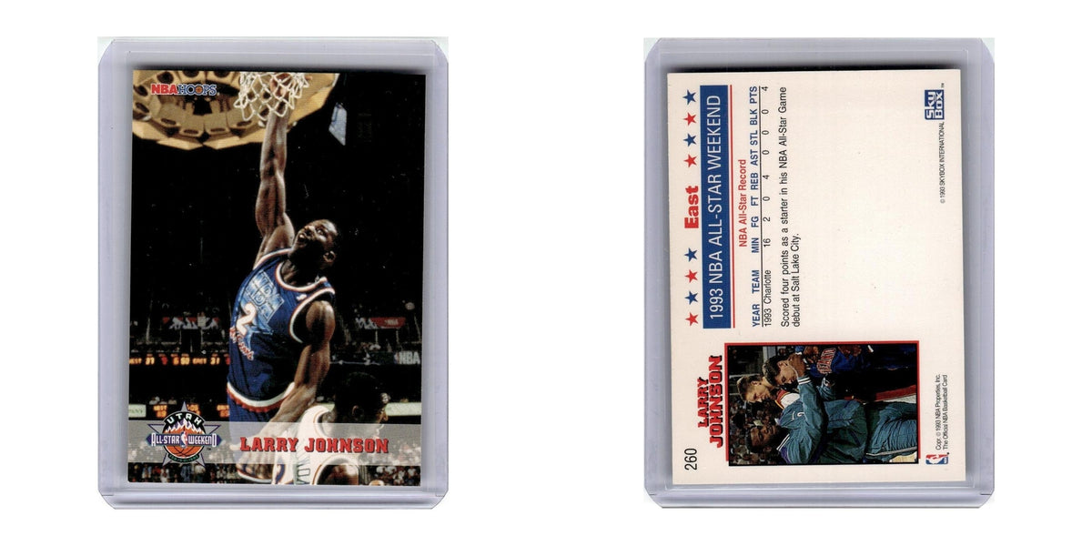 1993 Hoops Larry Johnson Hornets #260