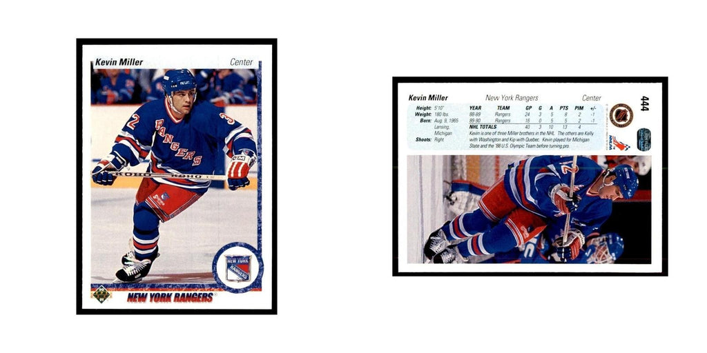 1990 Upper Deck Kevin Miller Hockey Cards #444