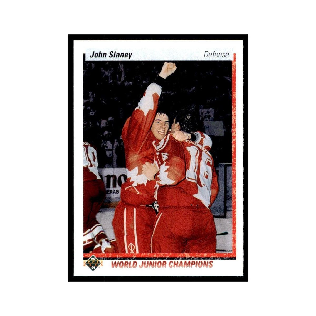 1990 Upper Deck John Slaney Hockey Cards #457