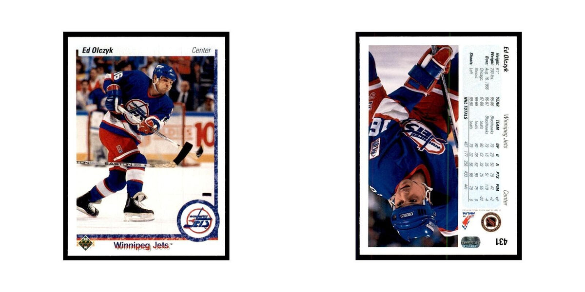1990 Upper Deck Ed Olczyk Hockey Cards #431