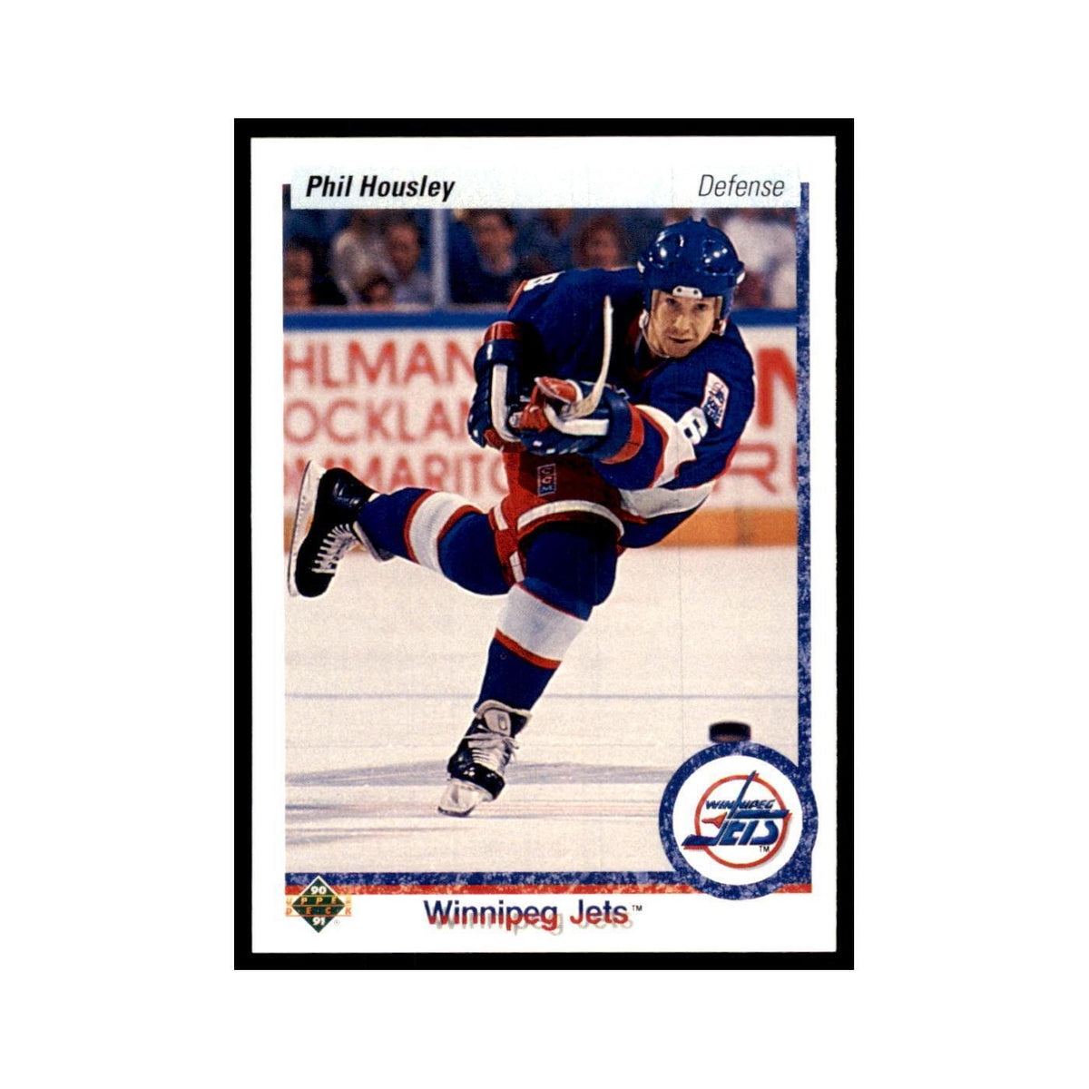 1990 Upper Deck Phil Housley Hockey Cards #435