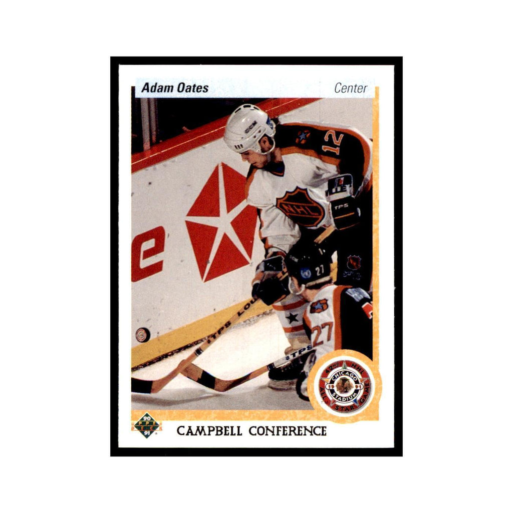 1990 Upper Deck Adam Oates Hockey Cards #483