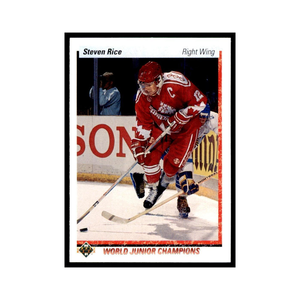 1990 Upper Deck Steven Rice Hockey Cards #462