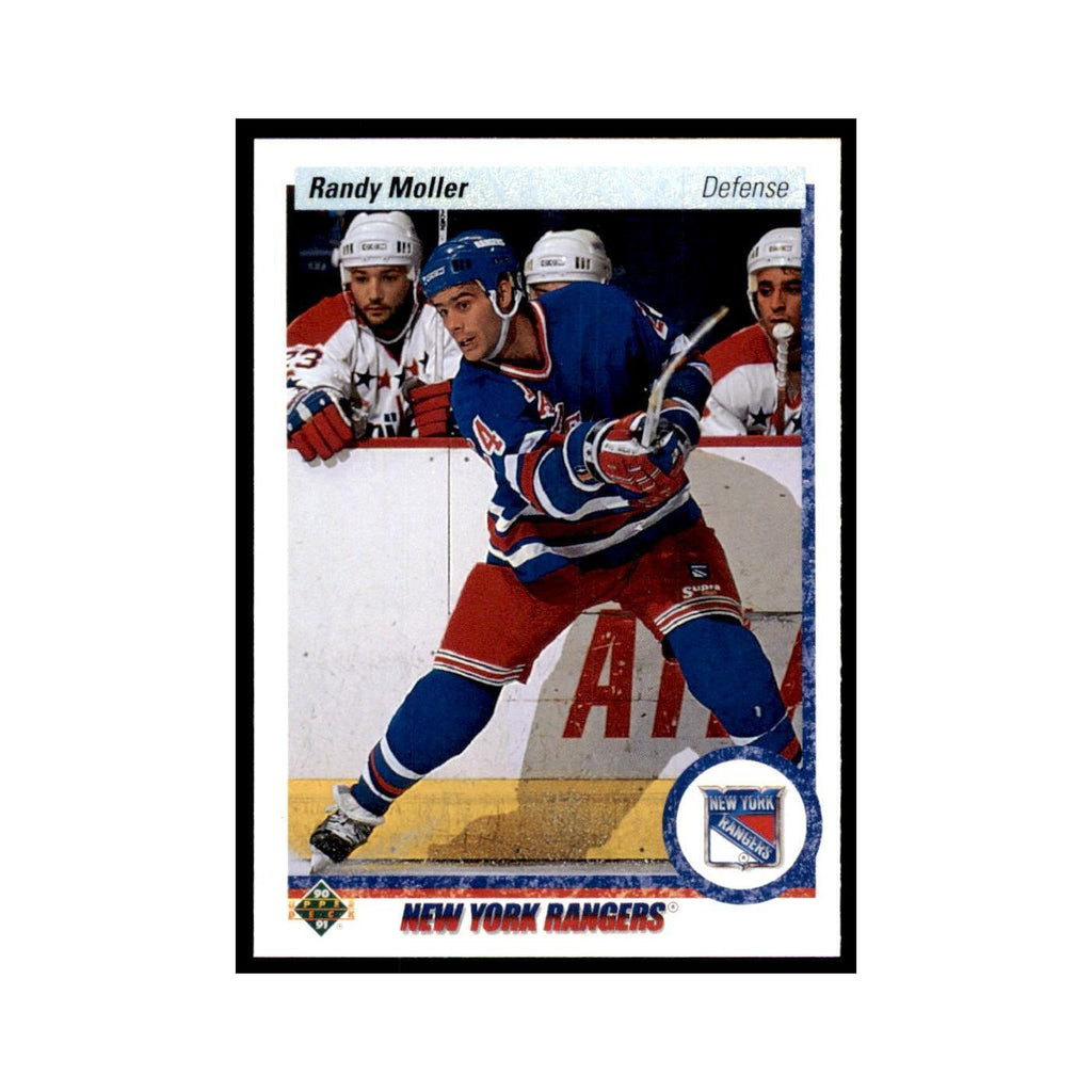 1990 Upper Deck Randy Moller Hockey Cards #418