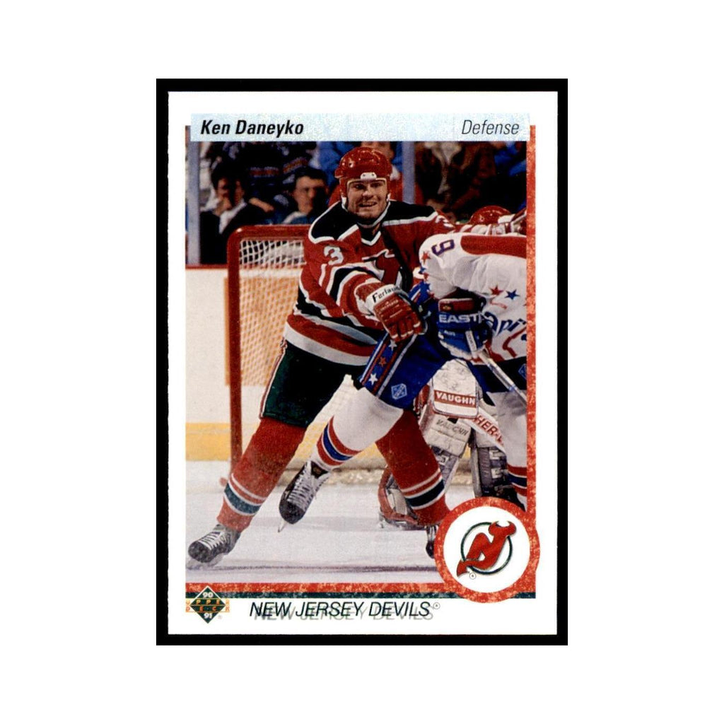 1990 Upper Deck Ken Daneyko Hockey Cards #427