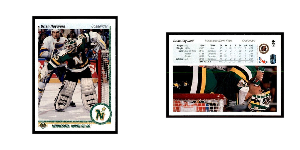 1990 Upper Deck Brian Hayward Hockey Cards #449