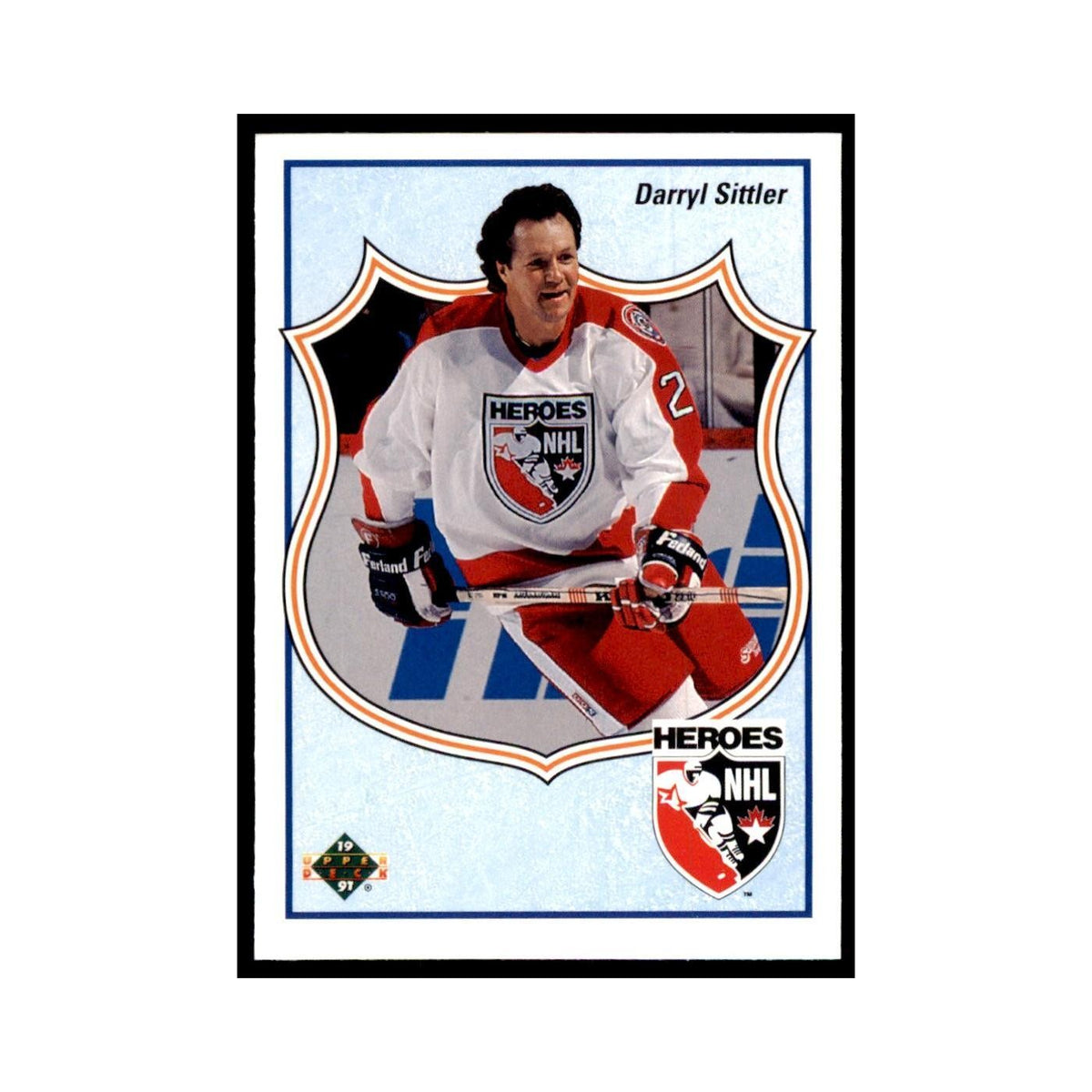 1990 Upper Deck Darryl Sittler Hockey Cards #504