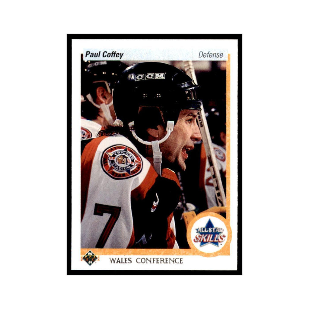 1990 Upper Deck Paul Coffey Hockey Cards #498