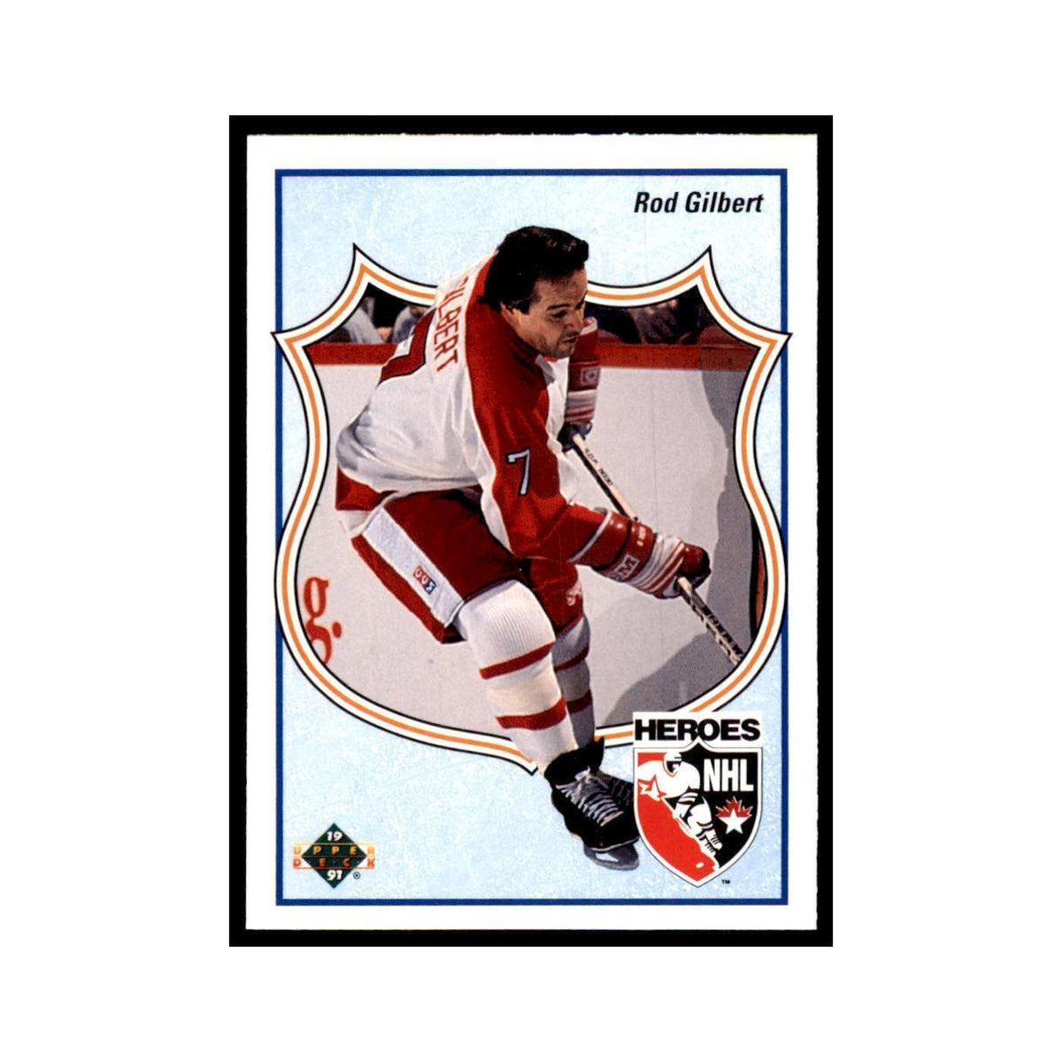 1990 Upper Deck Rod Gilbert Hockey Cards #512