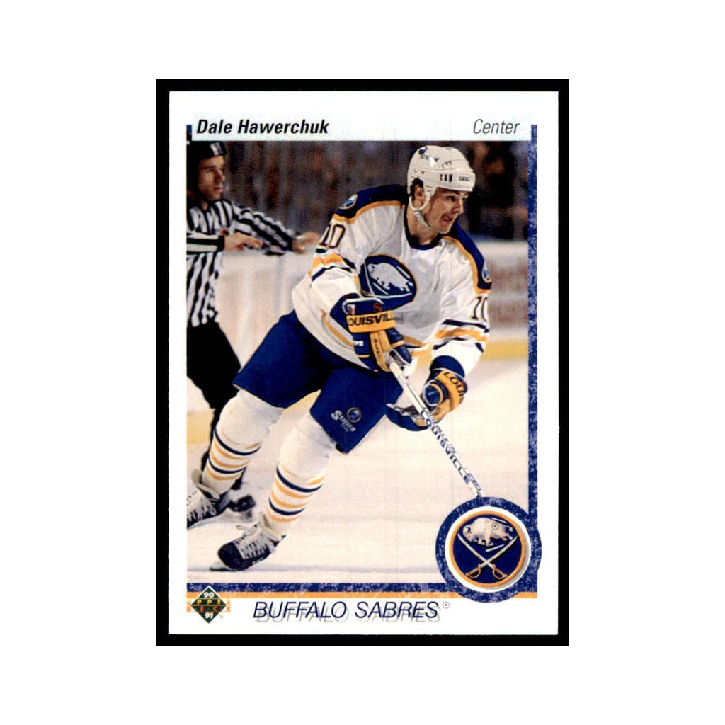 1990 Upper Deck Dale Hawerchuk Hockey Cards #443