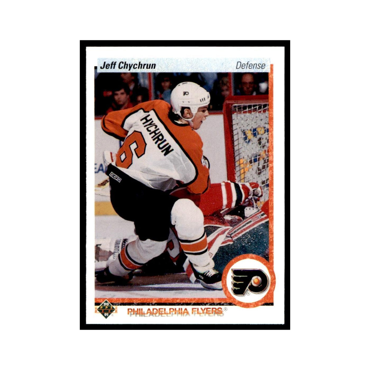 1990 Upper Deck Jeff Chychrun Hockey Cards #446