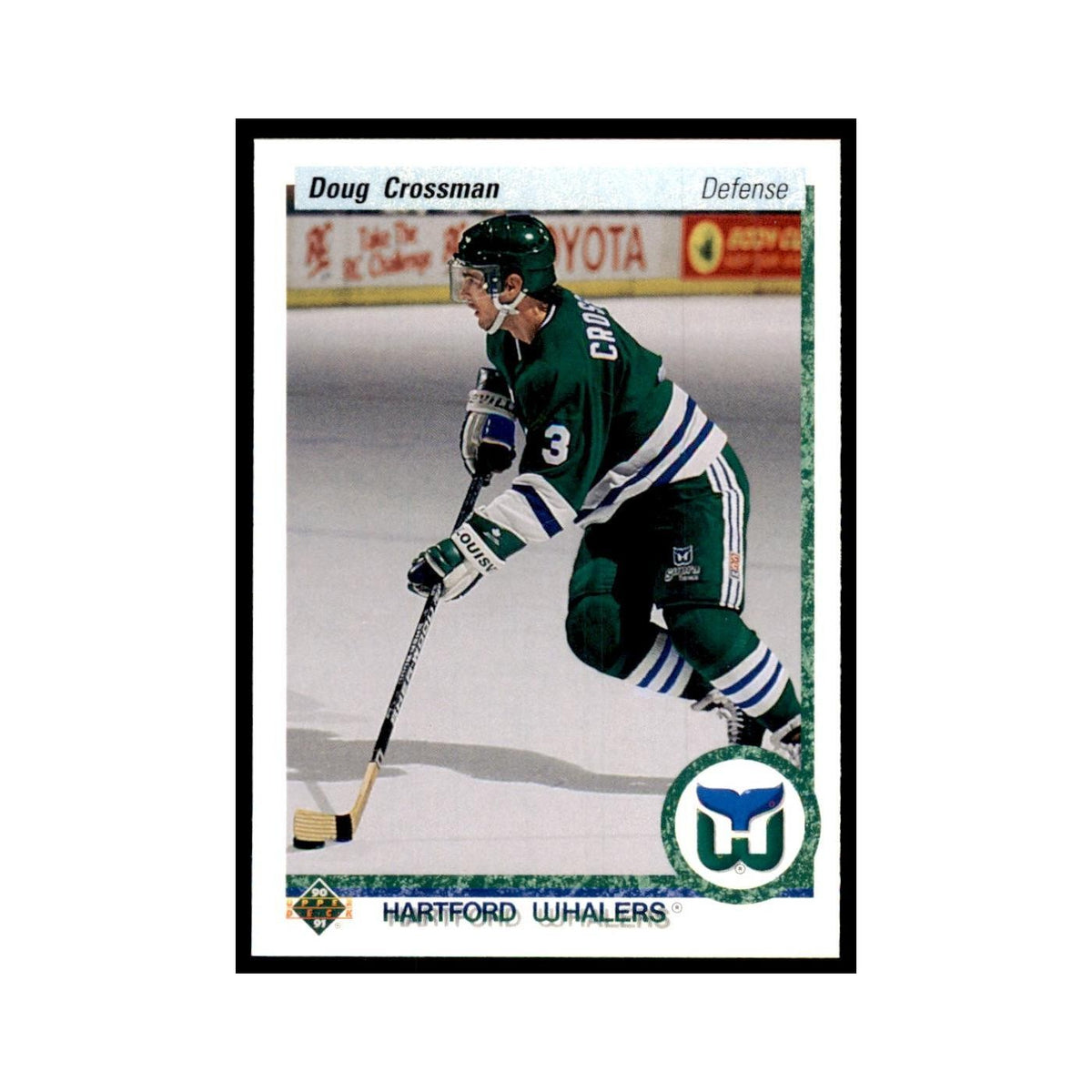 1990 Upper Deck Doug Crossman Hockey Cards #419