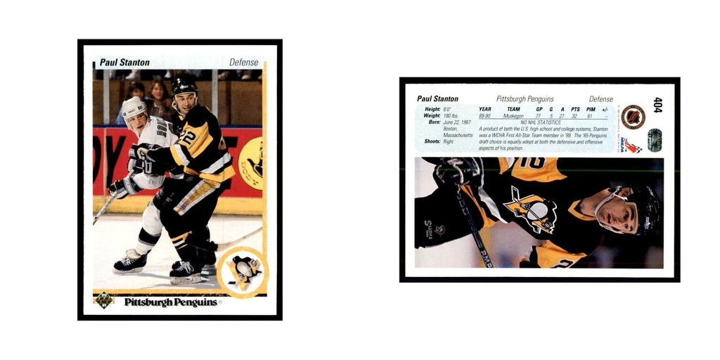 1990 Upper Deck Paul Stanton Hockey Cards #404