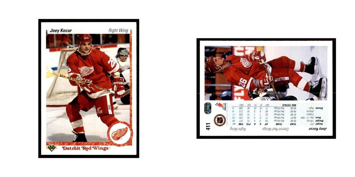 1990 Upper Deck Joey Kocur Hockey Cards #411