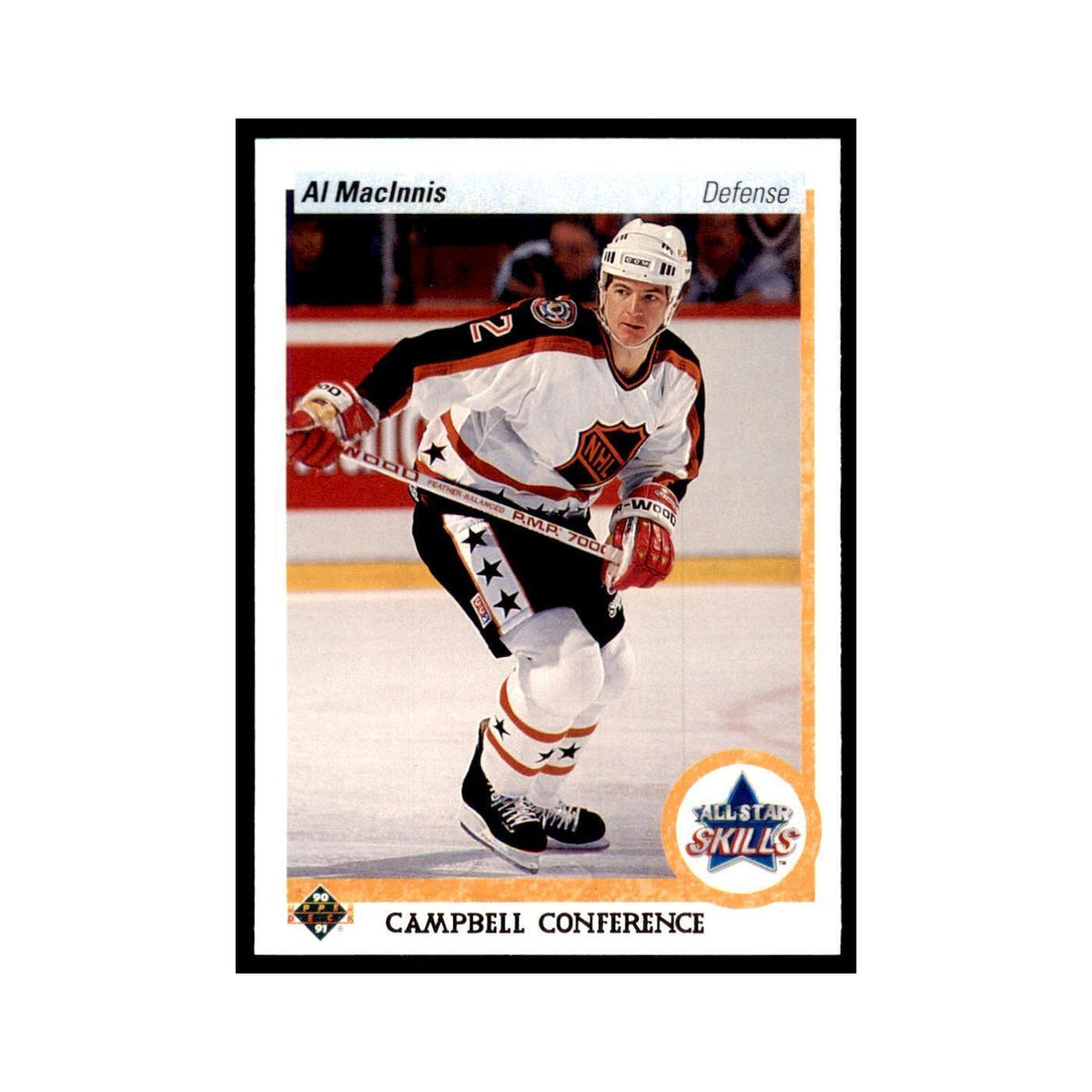 1990 Upper Deck Al MacInnis Hockey Cards #497