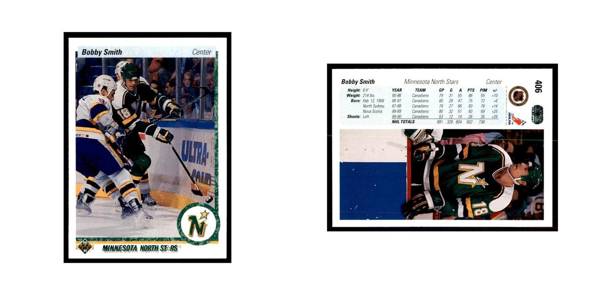 1990 Upper Deck Bobby Smith Hockey Cards #406