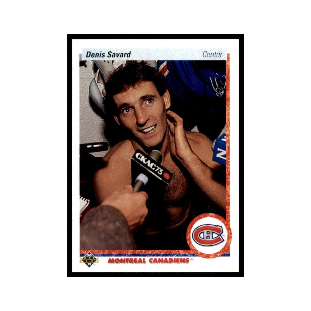 1990 Upper Deck Denis Savard Hockey Cards #426