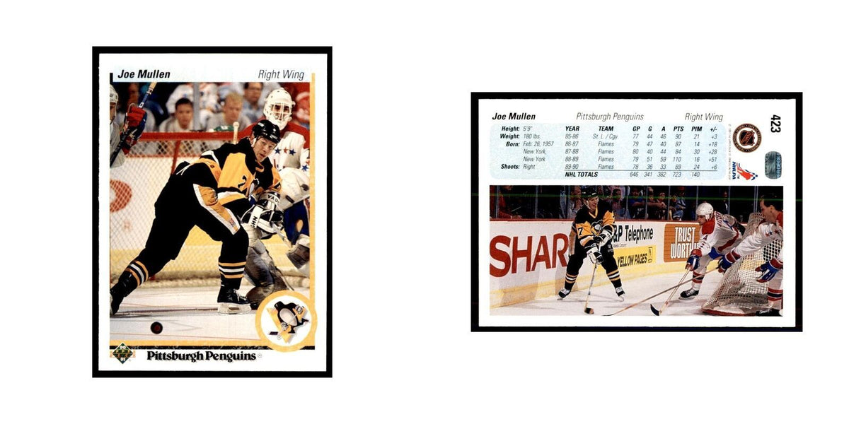 1990 Upper Deck Joe Mullen Hockey Cards #423