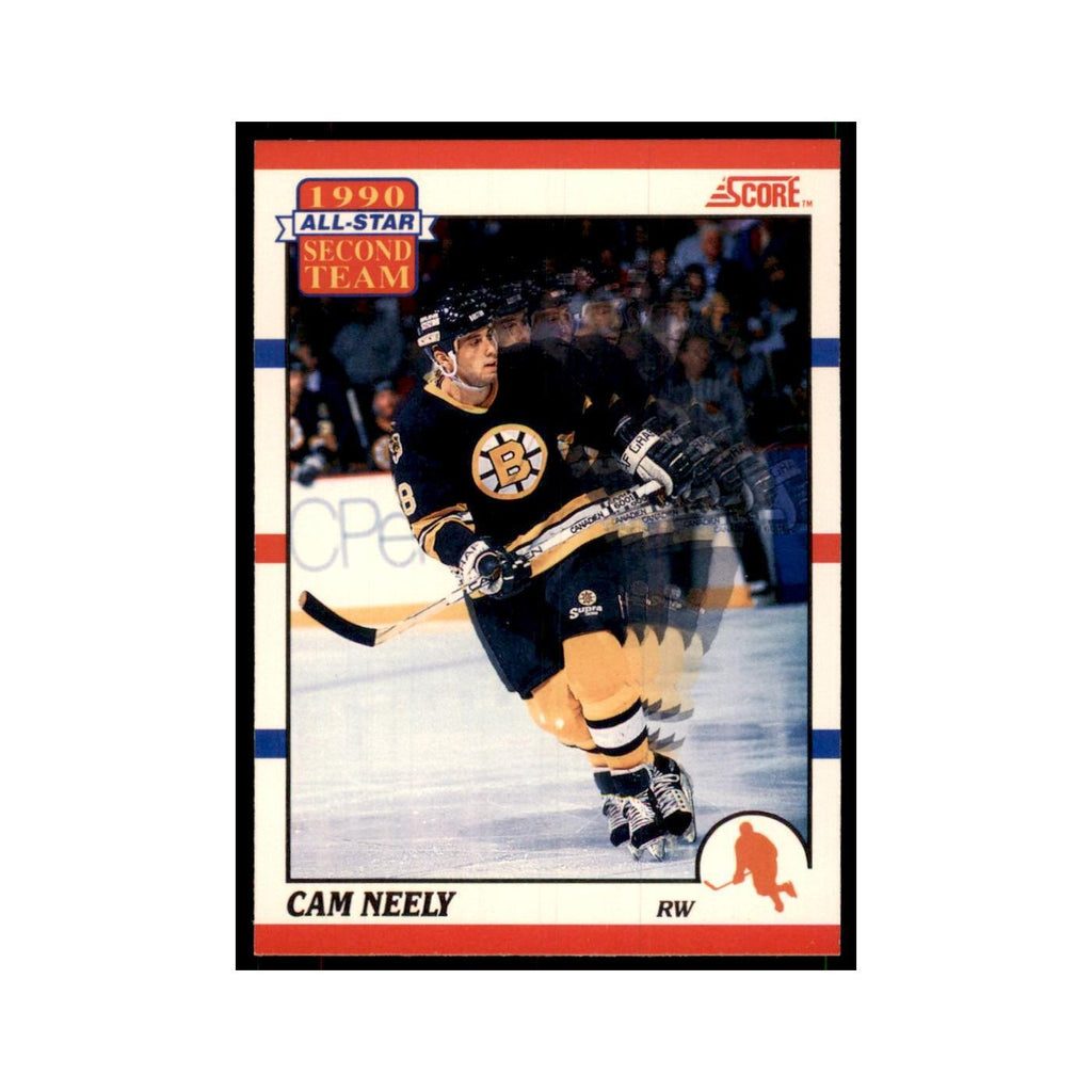 1990 Score Canadian Cam Neely Hockey Cards #323