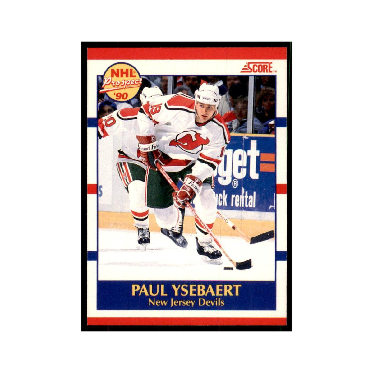1990 Score Canadian Paul Ysebaert Hockey Cards #406