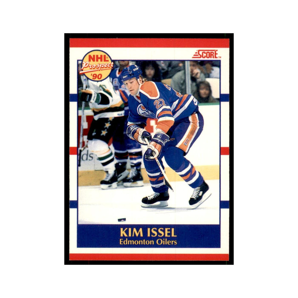 1990 Score Canadian Kim Issel Hockey Cards #409