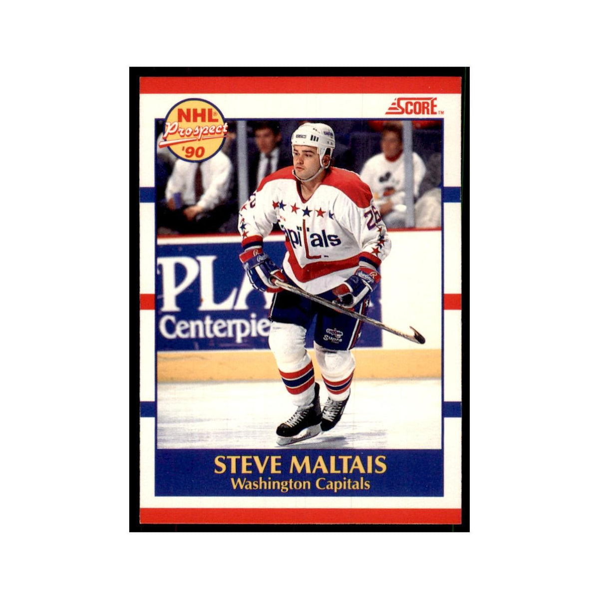 1990 Score Canadian Steve Maltais Hockey Cards #417