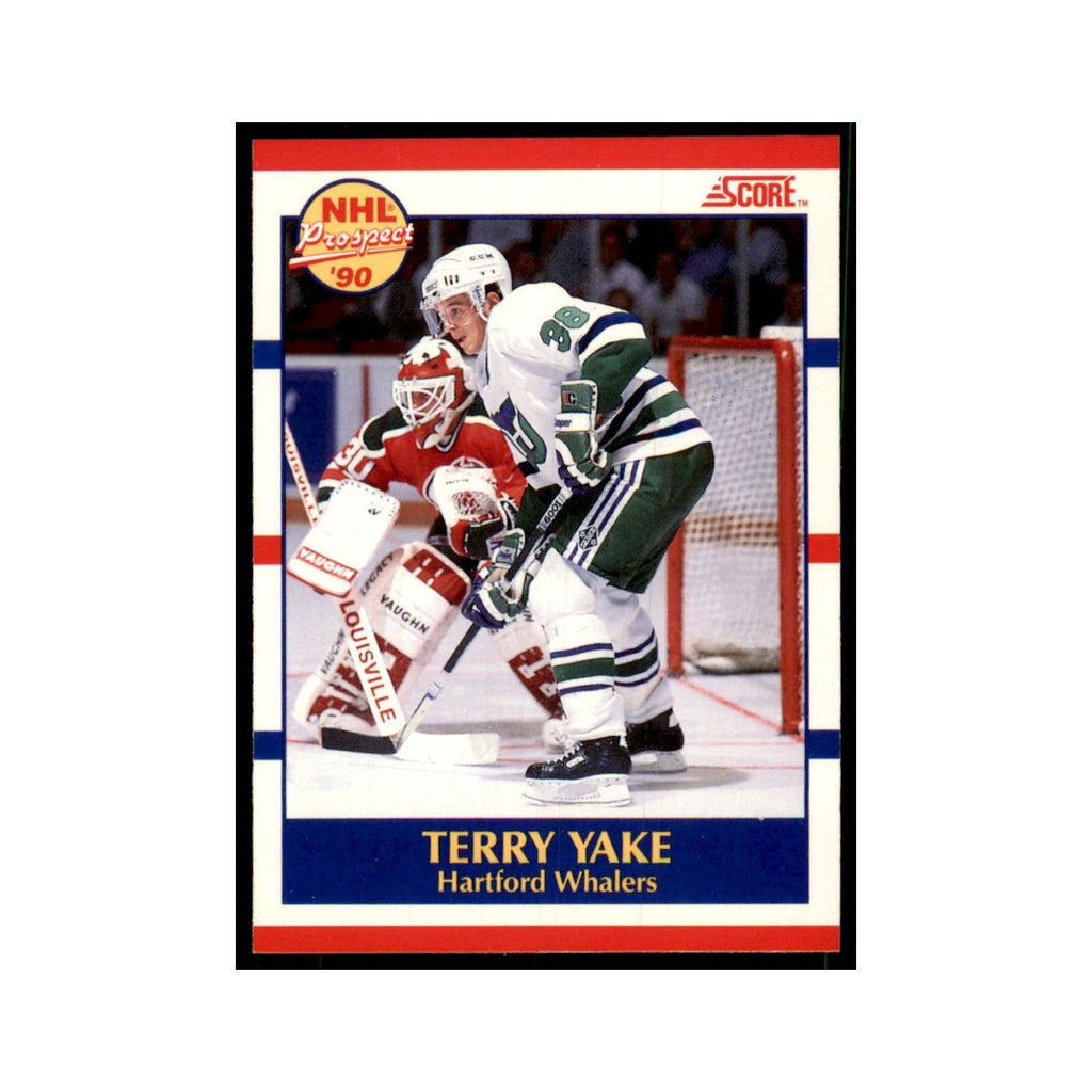 1990 Score Canadian Terry Yake Hockey Cards #419