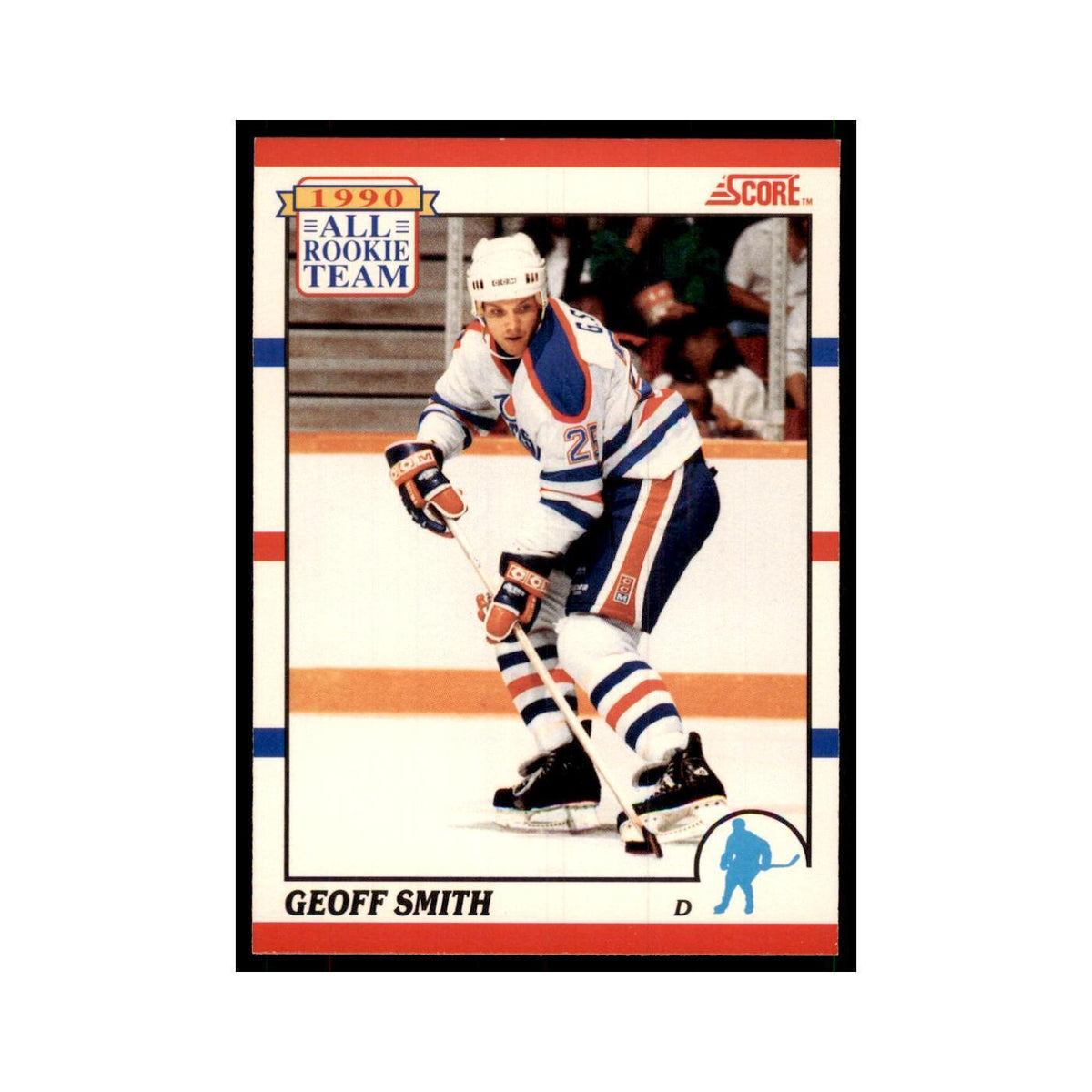 1990 Score Canadian Geoff Smith RC Hockey Cards #326