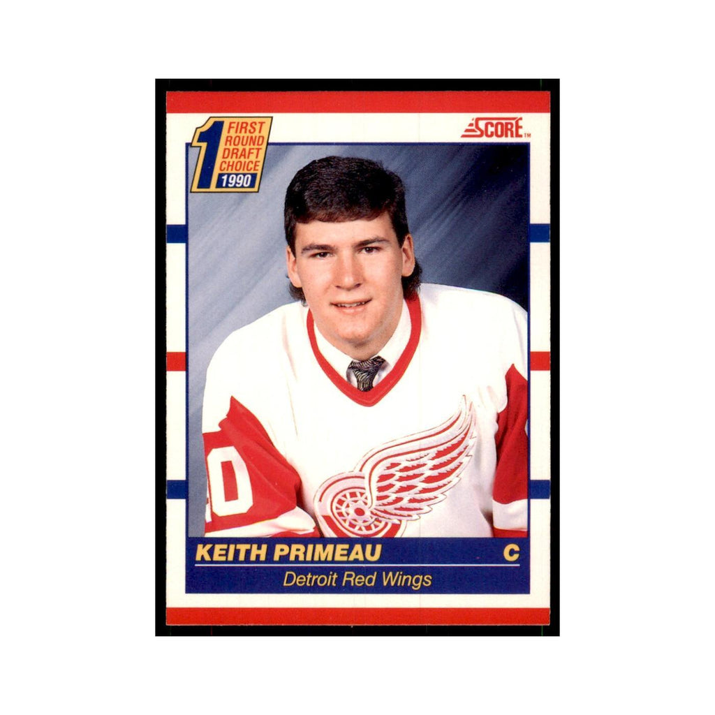1990 Score Canadian Keith Primeau Hockey Cards #436