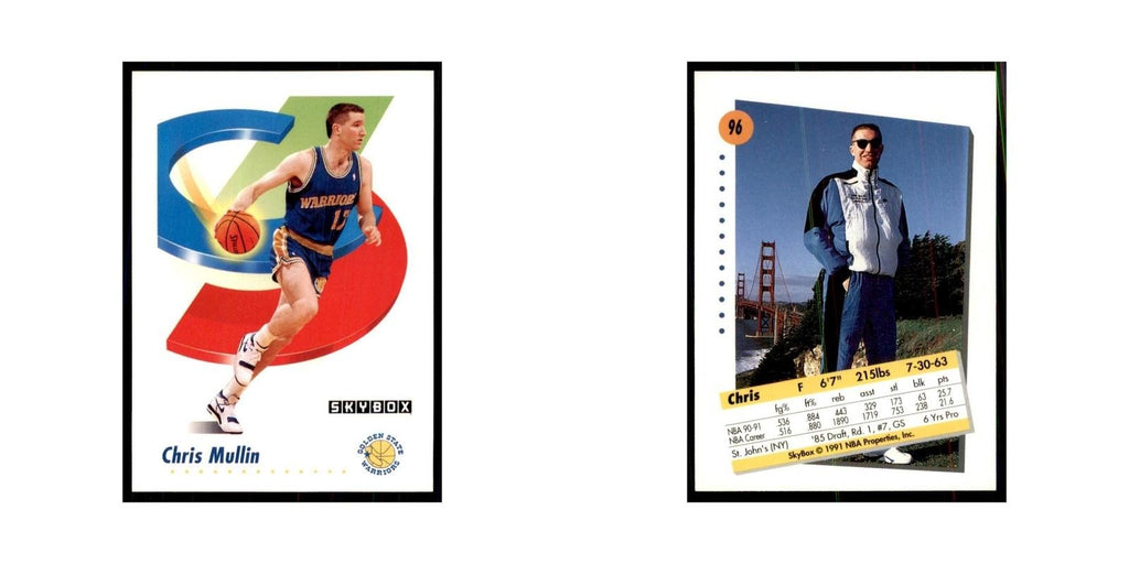 1991 SkyBox Chris Mullin Basketball Cards #96